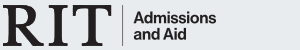 Admissions and aid footer logo
